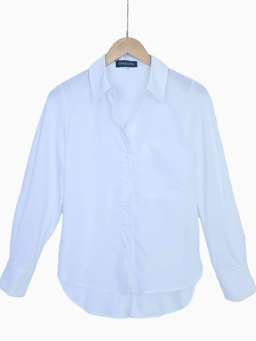 TORI | Classic White Shirt | Pure White